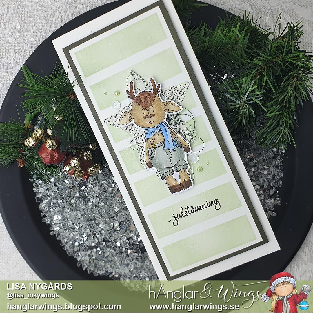 UTGÅTT - Clear Stamps - Renate och Deerek