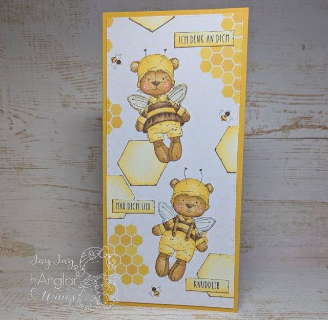 Clear Stamps - Honungsbjörnar / Honey Bears