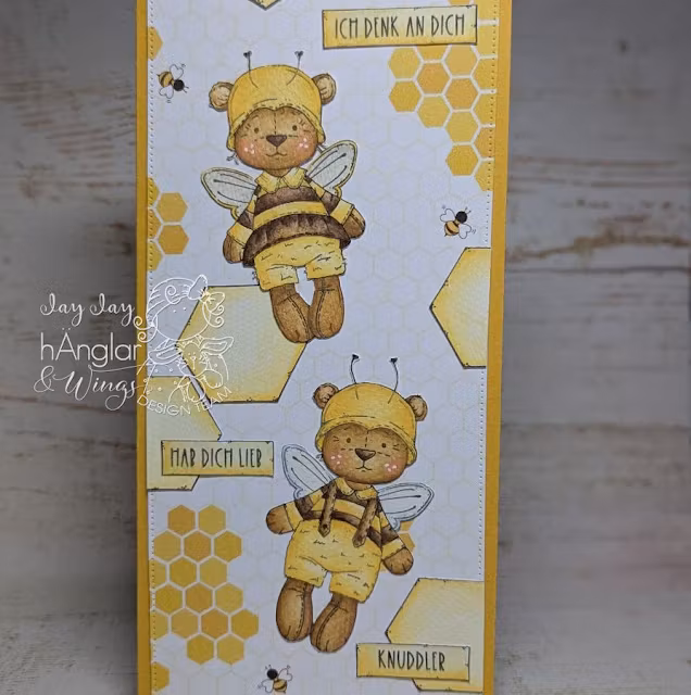Clear Stamps - Ruttexter Tyska / Square words - German