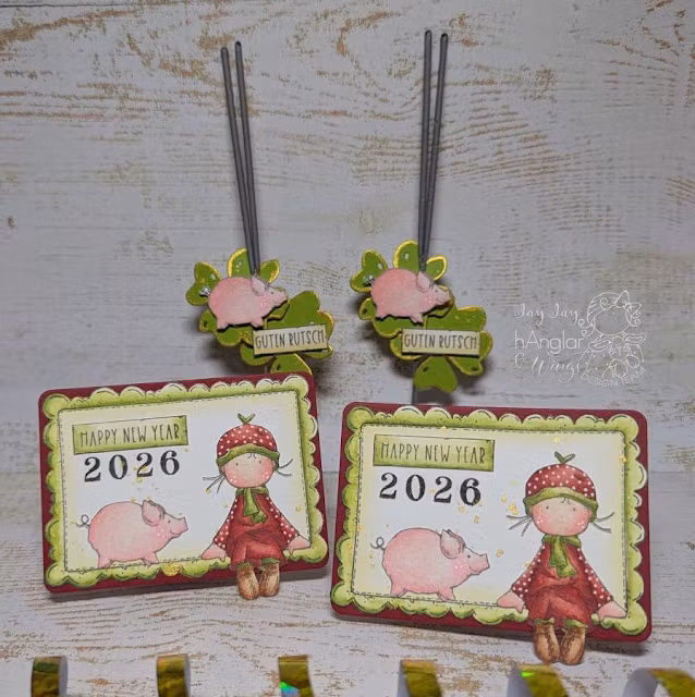 Clear Stamps - hÄnglatrio / hAngel trio