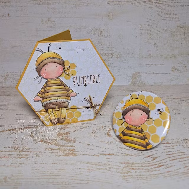 Clear Stamps - Humle & Humla  (Early Summer Kit -26)