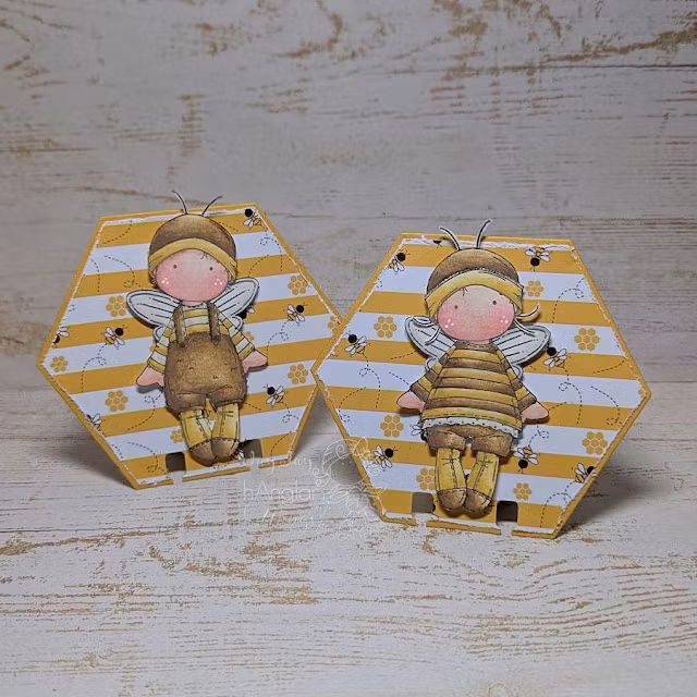 Clear Stamps - Humle & Humla  (Early Summer Kit -26)