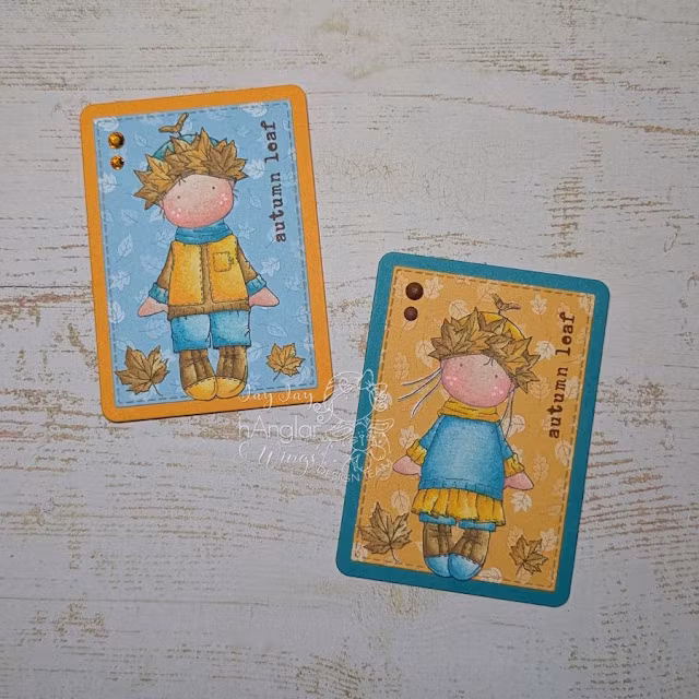 Clear Stamps - Lönn (Höstkit)