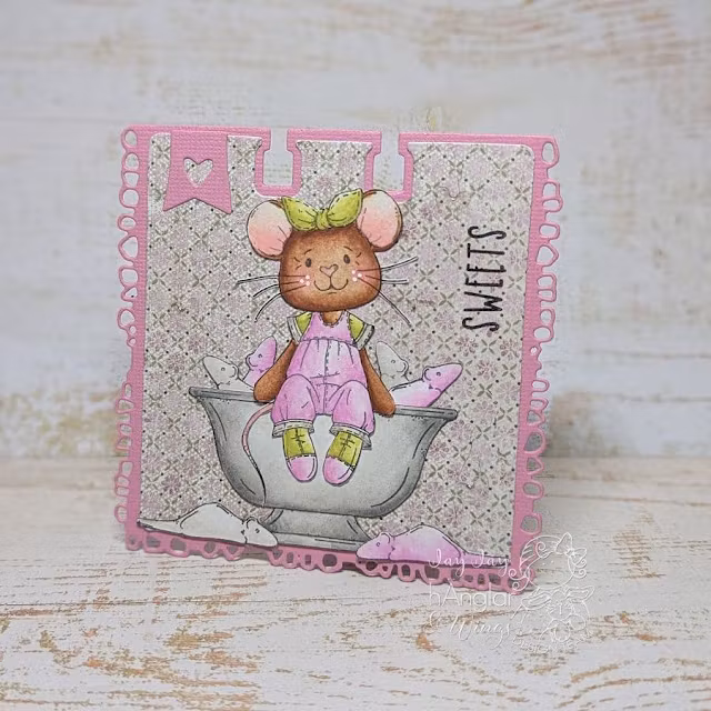 Clear Stamps - Godisråttor (Försommarkit -26)