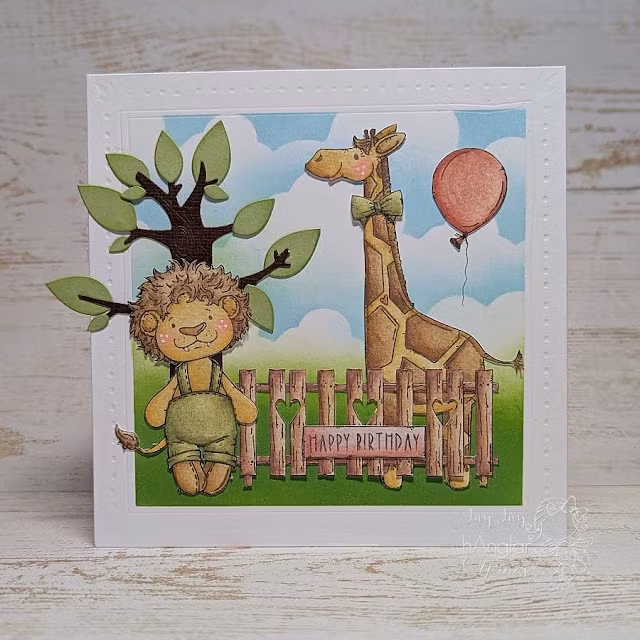 Clear Stamps - Zoo mycket bättre (vårkit 26)