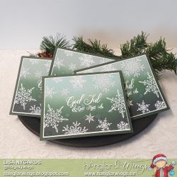 RETIRED - Clear Stamps - Jultexter / Christmas words A7