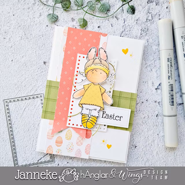 Clear Stamps - Påskkaniner