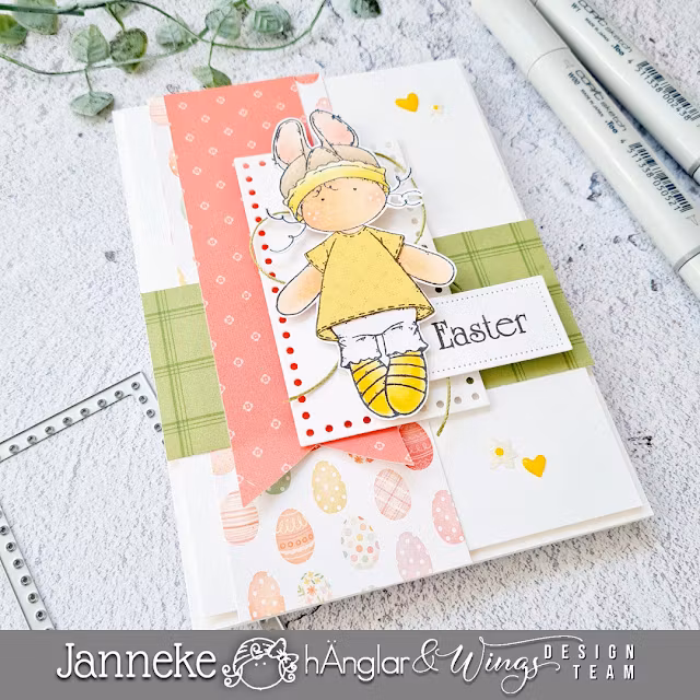 Clear Stamps - Påskkaniner