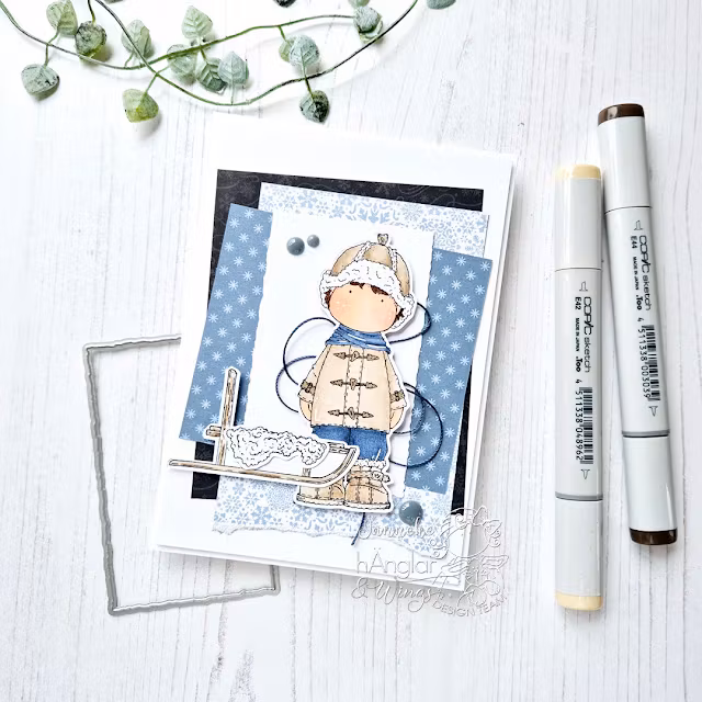 Clear Stamps - Se upp i backen!