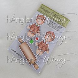 Clear Stamps - Sittande Pepparkakor
