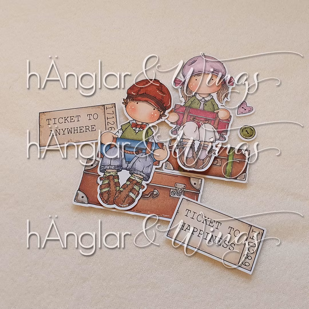 Clear Stamps - Resenärer / Travelers
