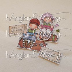 Clear Stamps - Resenärer