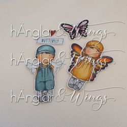 Clear Stamps - Lånta Vingar (sommarkit)