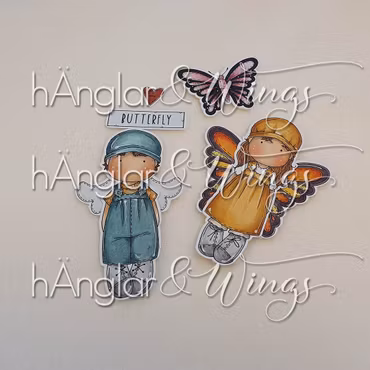 Clear Stamps - Lånta Vingar / Borrowed Wings