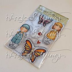 Clear Stamps - Lånta Vingar (sommarkit)