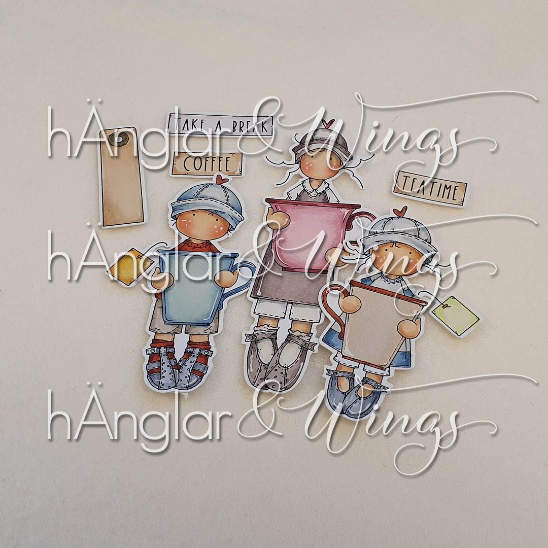 Clear Stamps - Trefika (sommarkit)