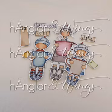 Clear Stamps - Trefika / Fika 3 o'clock
