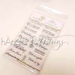 RETIRED - Clear Stamps - Till Brudparet