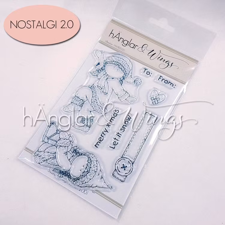 UTGÅTT - Clear Stamps - Ullsockor