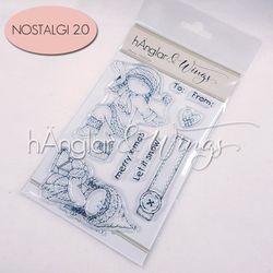 UTGÅTT - Clear Stamps - Ullsockor
