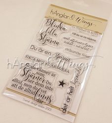 UTGÅTT - Clear Stamps - Blinka Lilla