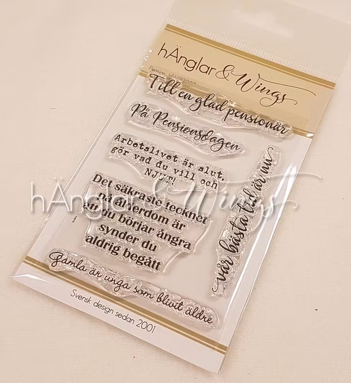 Clear Stamps - Pension A7