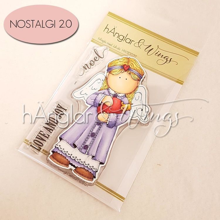 UTGÅTT - Clear Stamps - hÄngla med Julkula A7