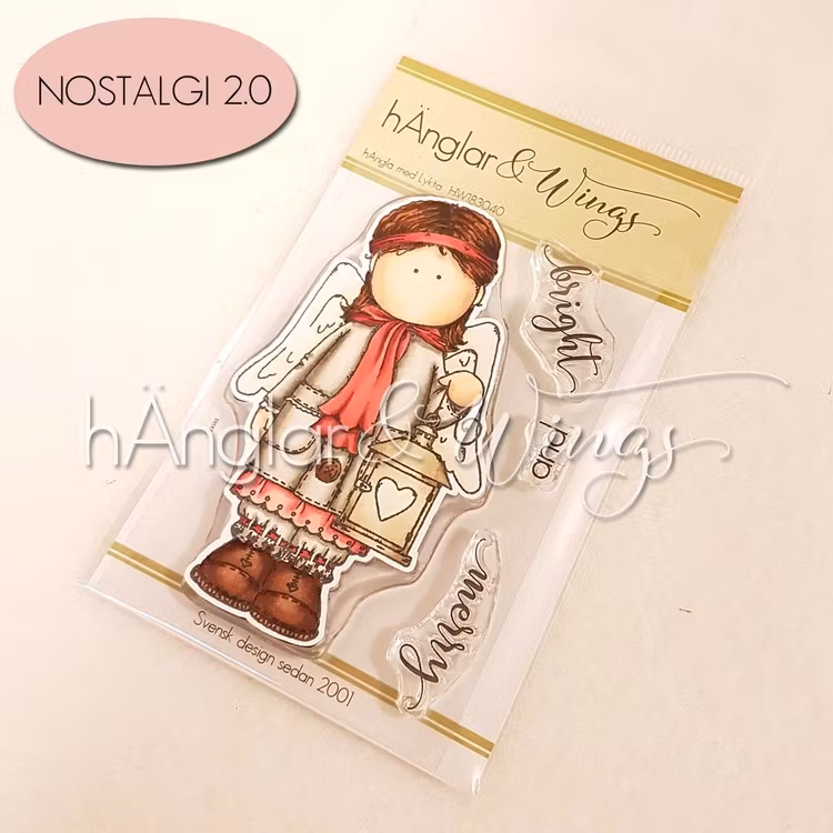 UTGÅTT - Clear Stamps - hÄngla med Lykta A7