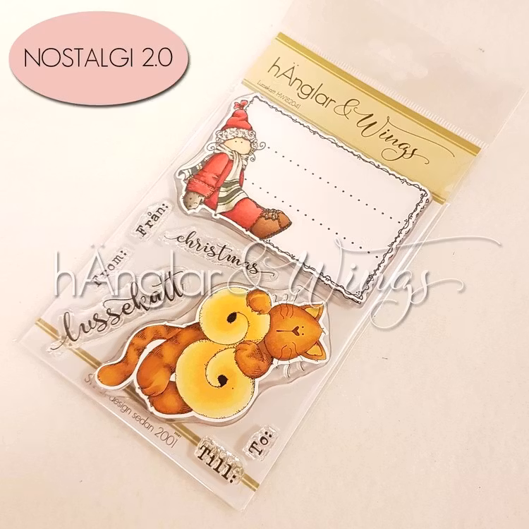 UTGÅTT - Clear Stamps - Lussekatt