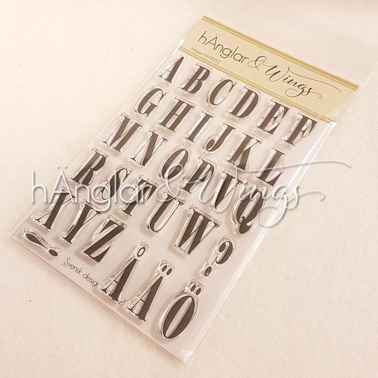 Clear Stamps - Alfabet