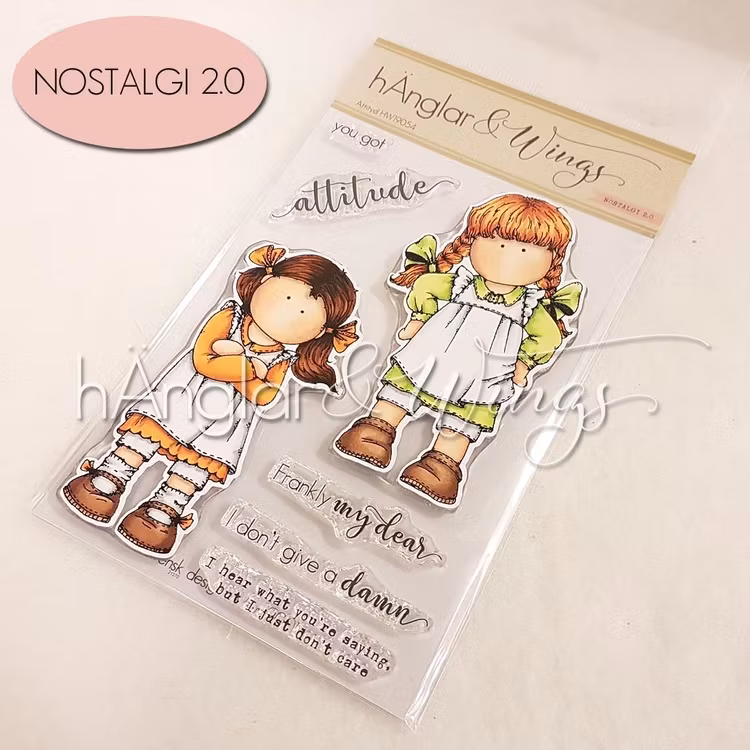 UTGÅTT - Clear Stamps - Attityd
