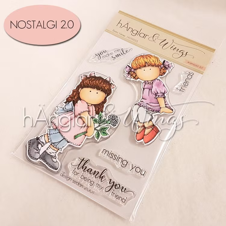 RETIRED - Clear Stamps - Bästa Vänner / Best Friends