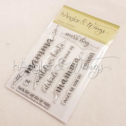 RETIRED - Clear Stamps - Mamma A7