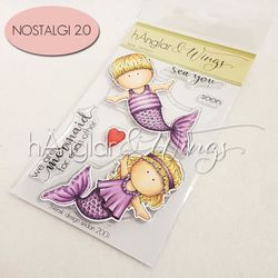 RETIRED - Clear Stamps - Sjöfolk / Sea people  (will be retired!)