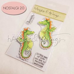 RETIRED - Clear Stamps - Sjöhästar / Seahorses