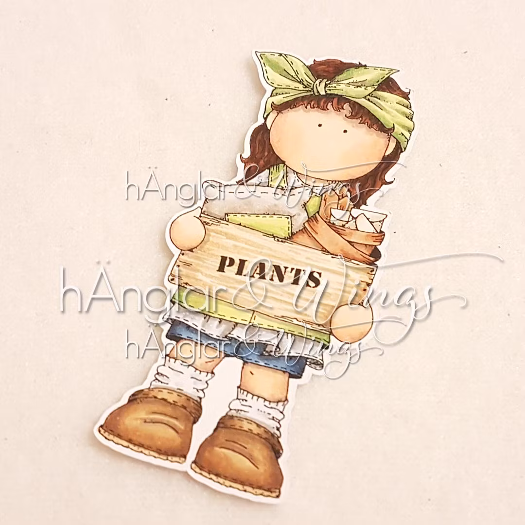 UTGÅTT - Clear Stamps - Trädgårdsmästare