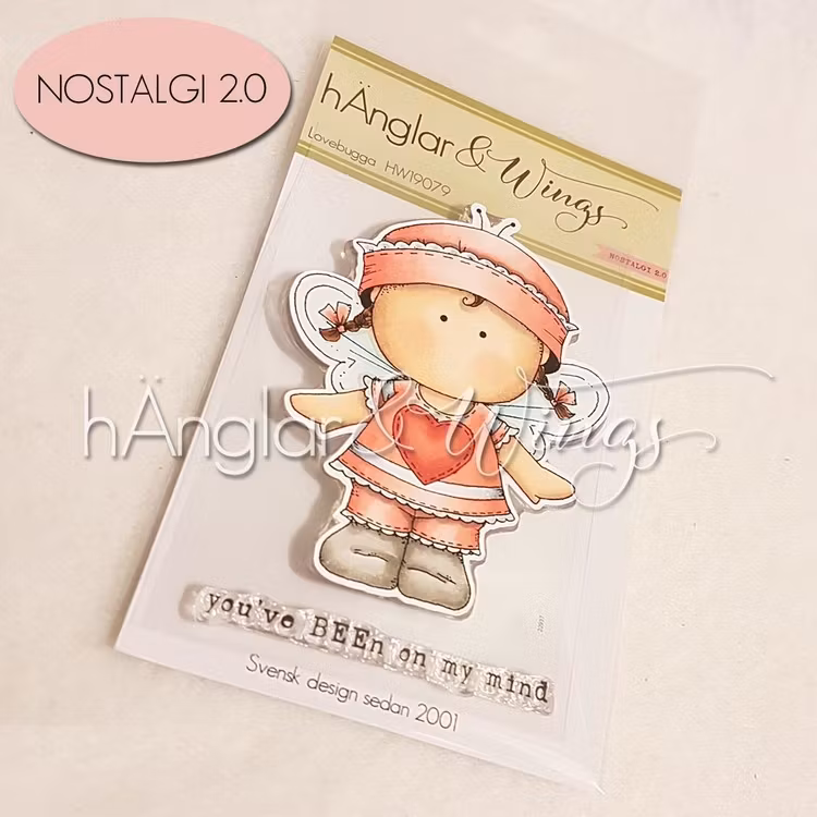 UTGÅTT - Clear Stamps - Lovebugga A7