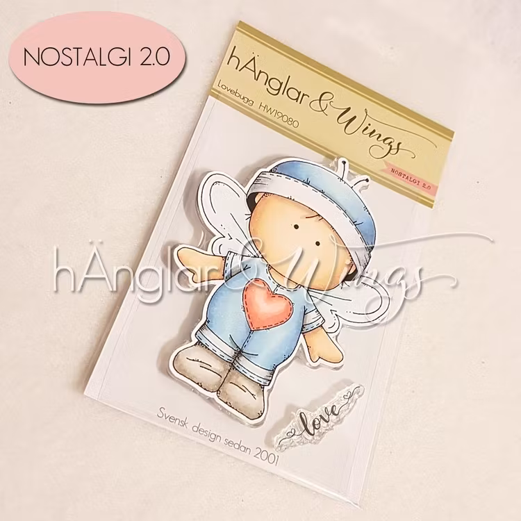 UTGÅTT - Clear Stamps - Lovebugg A7