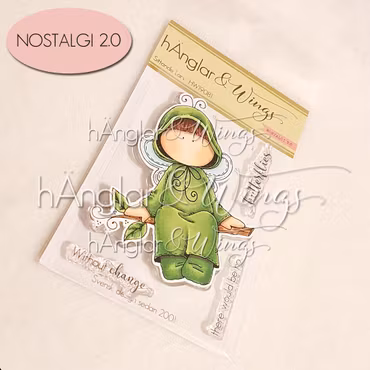 Clear Stamps - Sittande Larv A7