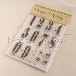 Clear Stamps - Små Siffror A7 (kommer utgå!)