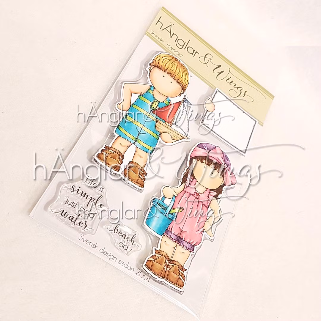 UTGÅTT - Clear Stamps - Strandliv