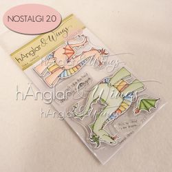 RETIRED - Clear Stamps - Drakar / Dragons