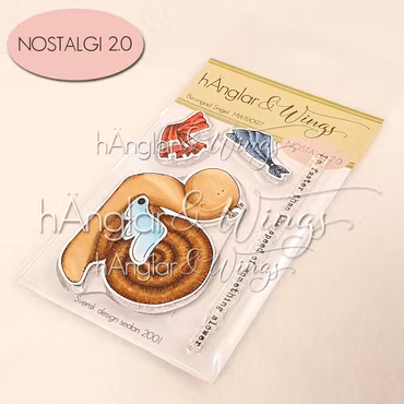 Clear Stamps - Bevingad Snigel /Snail with wing - A7