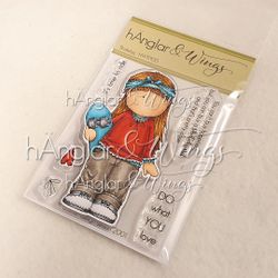Clear Stamps - Skatetjej A7