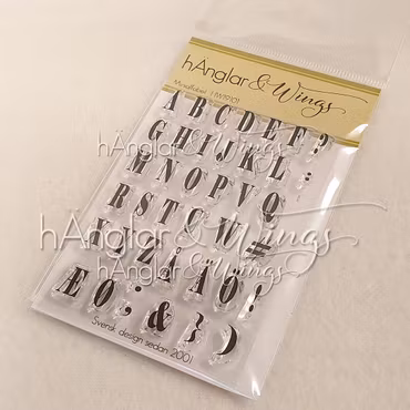 Clear Stamps - Minialfabet A7