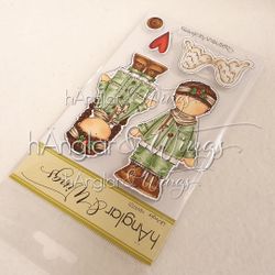 RETIRED - Clear Stamps - JulhÄnglar / Christmas hAngels  (will be retired!)