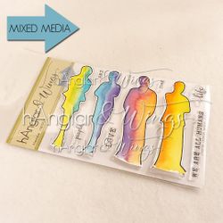 RETIRED - Clear Stamps - Människor / People  (will be retired!)