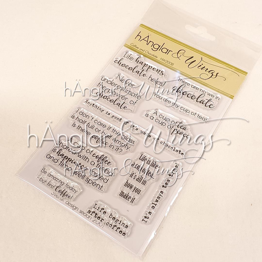 Clear Stamps - Coffee and Chocolate