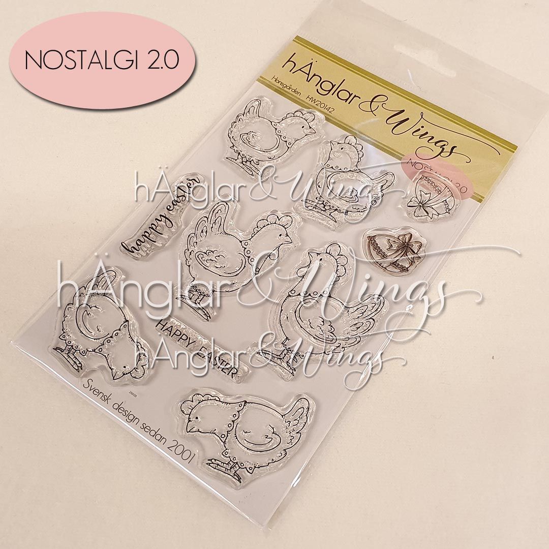 Clear Stamps - Hönsgården / The Chicken farm
