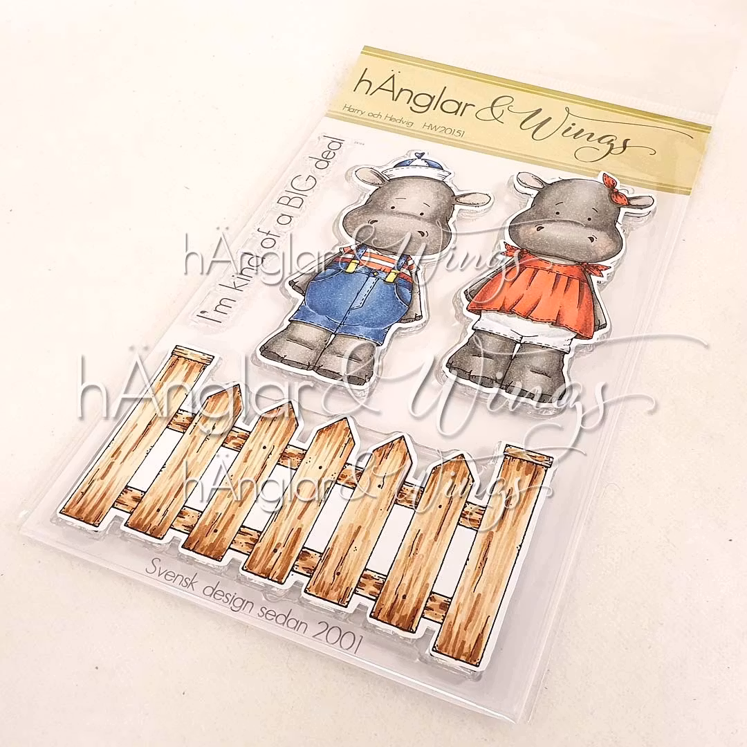 Clear Stamps - Harry och Hedvig